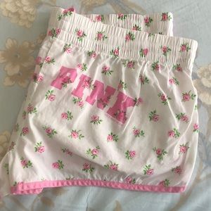 PINK sleep shorts
